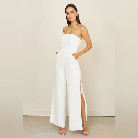 Strapless jumpsuit - Picture 3 of 3